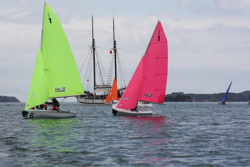 Team sailing and Jane Gifford - Interdominion Schools Team Sailing Championships © Kirsty Laws t.short@iconz.co.nz
